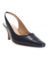 The Benedict slingback pumps from Karen Scott are the perfect career shoe: comfortable, practical and stylish all at once.