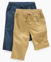 The perfect solution for any season, these convertible pants from First Impressions will keep him feeling good no matter what the weather.