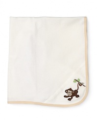 Little Me Infant Boys' Monkey Blanket