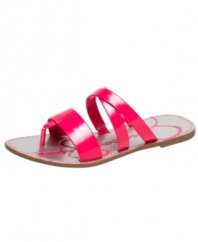 Start the season with easy style in these popular sandals from Jessica Simpson.