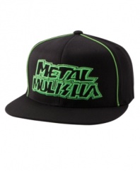 Borrowing graffiti graphics, this hat from Metal Mulisha is the ultimate streetwear.