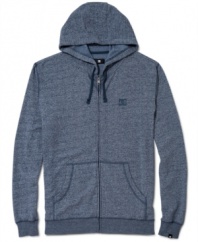 Don't skate around your layered look. This hoodie from DC Shoes will accentuate your axle-grinding style.