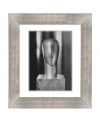 Two works of art in one, this framed print puts you face to face with a Cycladic-influenced bronze head sculpted by Siegel. A great conversation piece with a modern wood frame from Lauren Ralph Lauren.