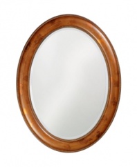 Rich in texture and color, the Andrew mirror by Howard Elliot brings new grandeur to classic decor. Bronze beading and a mottled copper finish gives the frame a weathered – but not worn – quality that's undeniably handsome.