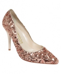 Sequin city! Step into E! Live From The Red Carpet's E0018 evening pumps when you want your night to truly sparkle.