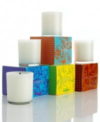 Like fresh-cut flowers, Paddywax scented candles fill the air with the earthy, intoxicating smell of jasmine, peony, poppy or pomegranate. Colorful gift boxes with pretty floral designs hint at the fragrance within.