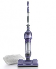 Dirt and grime won't walk all over you once Euro-Pro's two-in-one vacuum and steam cleaner hits the scene and banishes bacteria, dust and fine particles through a thorough process involving a sanitizing steaming. 1-year warranty. Model MV2010.