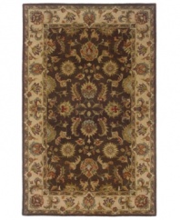 Crafted in neutral hues that fit flawlessly with any decor, the Sphinx Windsor area rug boasts hand-tufted construction that delivers an heirloom-quality piece steeped in ancient rug-making tradition.