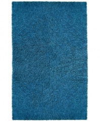Whether you call it spongy, squishy, plush, lush, sumptuous or springy, the Shagadelic rug from St. Croix is definitely soooooft! A unique twisting method results in hundreds of chenille fingers that simultaneously squish and support. Available in a rainbow of vibrant hues, the rug is the ultimate accent in all kinds of rooms.