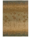 Subtle floral accents branch out on a background of faded browns and blues, adding instant charm to this alluring area rug from Sphinx. Pairing hard-twist nylon construction with a special dyeing technique, this piece is designed to recreate the look and feel of the finest antique rugs.