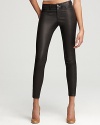 J Brand Pants - Skinny Leather Pants in Black