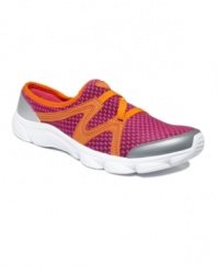 Energize your step this summer with the bold hues of the Riptide sneakers by Easy Spirit. With a lightweight, one-piece outsole, it won't be your shoes slowing you down!