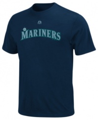 Team up! Get into the spirit of the season by supporting your Seattle Mariners with this MLB t-shirt from Majestic.