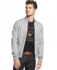 This jacket from Armani Jeans has just the right amount of swagger for your casual look.