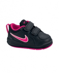No lead foot here. These easy on/off lightweight sneakers from Nike will keep her comfortable all day long.