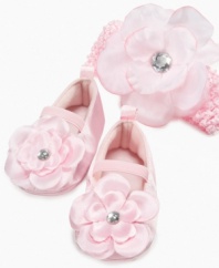 She'll be tickled pink and so will everyone else who sees this beautiful headband from ABG Accessories.