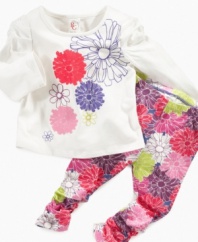 Take any dress through every season with the addition of these fun leggings from First Impressions.