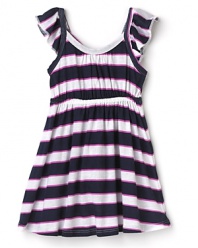 Splendid Littles Girls' Scarf Stripe Dress - Sizes 2T-4T