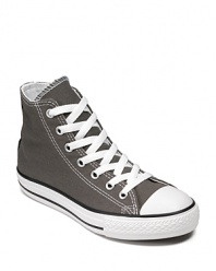 The classic high top Converse sneaker in dusky charcoal.