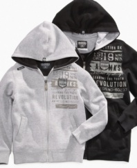 Inspire his urban style with one of these sleek Akademiks hoodies, the perfect style to heat up his look.