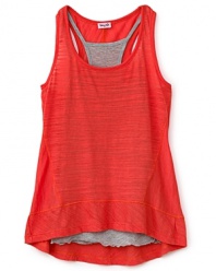 Sunny style for her summer wardrobe, this soft slub tank from Splendid keeps her look cool and collected.