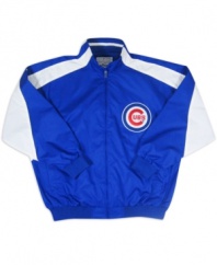 Add to your arsenal of Cubs gear with this jacket from Majestic Apparel.
