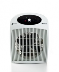 Tired of playing hot & cold? Get your temp just right with this heater and fan combo, which lets you adjust to the ideal comfort level with easy, precise 1Touch® digital controls. Built-in safety features, like a ALCI plug, lets you use this heater in wet or damp areas like the kitchen & still have peace of mind. 1-year warranty. Model HFH442-UM.