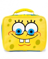 They can crack up their friends when they crack open this fun, goofy lunchbox featuring Spongebob Squarepants.