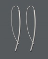 Dangerously dramatic. These sleek dagger drop earrings by Studio Silver will certainly cause a stir. Crafted in sterling silver. Approximate drop: 2-3/4 inches.