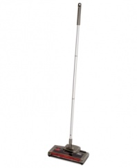 With up to 45 minutes of cleaning time, this battery-powered sweeper ushers cordless convenience and ease into your routine. Going from carpet to rug to hard floor, this versatile cleaner is a quick solution to unexpected messes and daily dirt with a rotating brush that tackles large and small debris and a no-touch dirt container that empties straight into the trash can. 1-year warranty.