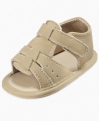 Upgrade his casual style with these cool fisherman sandals from First Impressions.