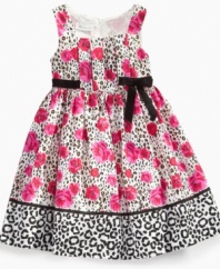 Blossom. Your little one will love to jump and play in this floaty flower dress from Bonnie Jean.
