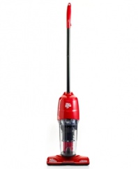 Treat your hour to a total transformation. This stick vac is compact, convenient and incredibly lightweight, making it your go-to for quick cleanups, tight corners and everyday tidying. Plus with Cyclonic Filtration, it suctions up even more dirt, grime and dust. 2-year warranty. Model SD20505.