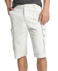 Your seasonal standard. These cargo shorts from Ecko Unltd will be your constant casual companion.