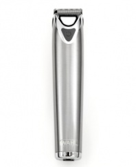 Give it your all! From your neck to your mustache, this all-in-one groomer takes care of your day-to-day styling. Trim, shave, detail, outline, touch-up and more with this heavy-duty stainless steel do-it-all, which includes a trimmer head, detail shaver head, rotary shaver head and much, much more. 5-year warranty. Model 9818.
