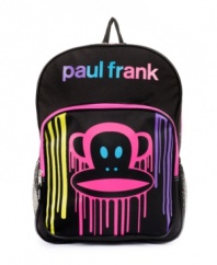 When it comes to sweet back-to-school style, don't monkey around. This hip backpack from Paul Frank can carry all her necessities.