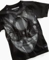 Sharp. This crisp Dagger tee from Sean John, with an alien graphic on front, will put his style a cut above the rest.