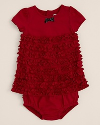 Ruffles bring feminine flair to your little gal's style.