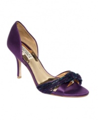 The Ryanne pumps by Badgley Mischka are perfect for those glammed up, super-fancy nights out.