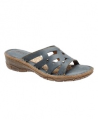 Calm and casual, the Born Peace Sandals feature a unique cutout vamp, shining stud accents and a comfortable sole.