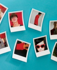Get nostalgic. An homage to the once-incredible instant camera, Snap picture frames from Umbra offer a fun look back on your wildest times. Add clever captions or comments with a dry erase pen. Great for college dorms!