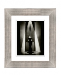Create a sense of mystery with this dramatic black-and-white depiction of master sculptor Constantin Brancusi's Bird in Space. Matted and framed for instant, effortless style to match Lauren Ralph Lauren's Avalon furniture collection.
