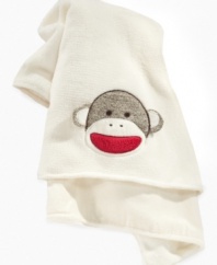 Warm her up with this cuddly blanket from Baby Starters.