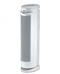 Wipe out bad odors and stale air with the high-powered promise of a tower air purifier that uses an enhanced Arm & Hammer filter, 3 speed settings and handy remote control operation to change the very air you breathe. 2-year limited warranty. Model BAP825WO-U.