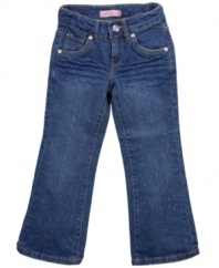 Some classic denim flare with a little added glitter for your little baby girl from Levi's.