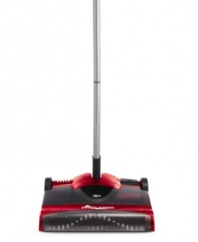 For those quick cleanup jobs, the Dirt Devil power sweeper is second to none. Its lightweight design makes maneuverability a breeze, while the powerful, motorized brushroll effortlessly lifts dirt and debris from bare floors and carpets alike. One-year warranty. Model BD20020.