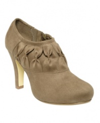 When it comes to a fashionable fall look, you can't go wrong with Unlisted's aptly named Trend Setter booties. With a unique bow embellishment design on the upper, they include a hidden platform and covered heel.