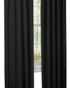 Maytex Micro Fiber Window 2-Pack Panels, 84 inches, Black