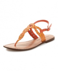 Infuse your summer with bold color. With their bright, braided straps, the Native sandals by Chinese Laundry will have you rethinking your need for neutrals!