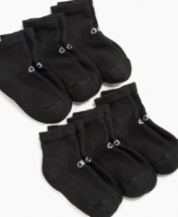 Classic, comfortable and performance ready. This six-pack of ankle socks is a simple standard for him.